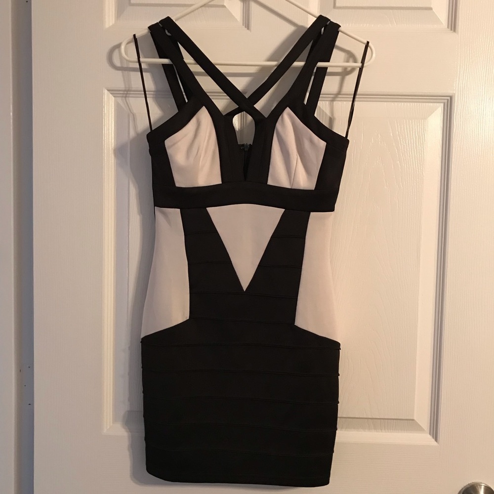 Black & white dress